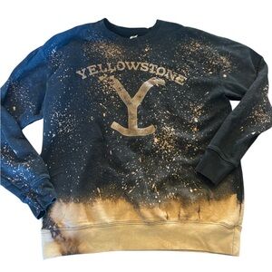 Tultex Black and Tan Graphic Sweatshirt